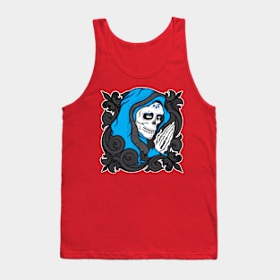 La Virgen Catrina (Blue Version) Tank Top